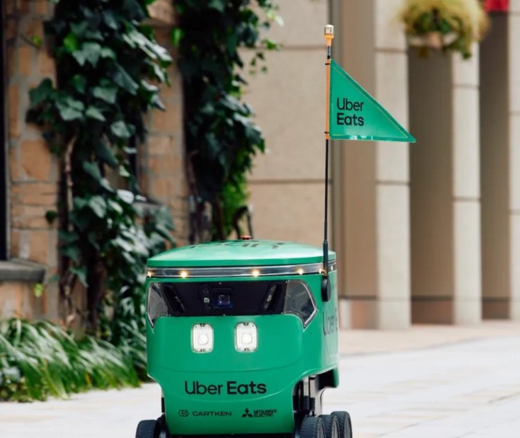 Uber Eats launching autonomous food delivery service in Japan