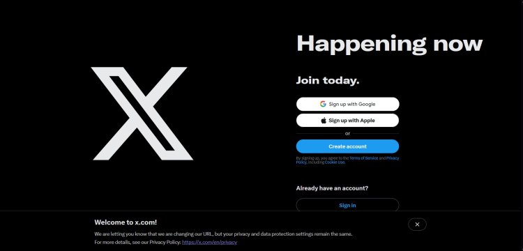 Twitter has officially switched to X.com